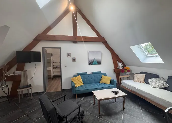 A La Ferme, Chez Shoopie Apartament Vaux-Marquenneville